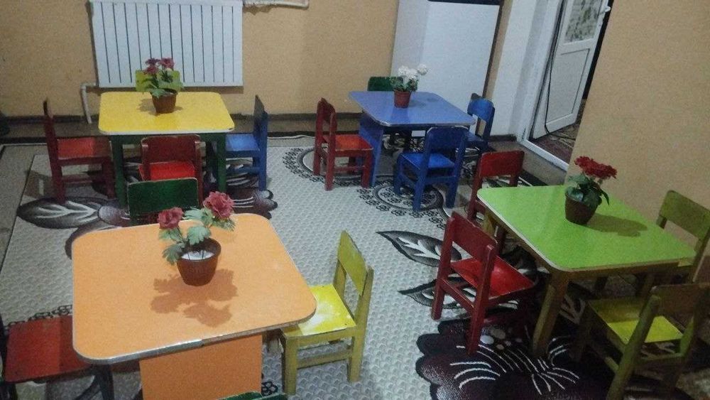 Bog'cha uchun mebel tayyor