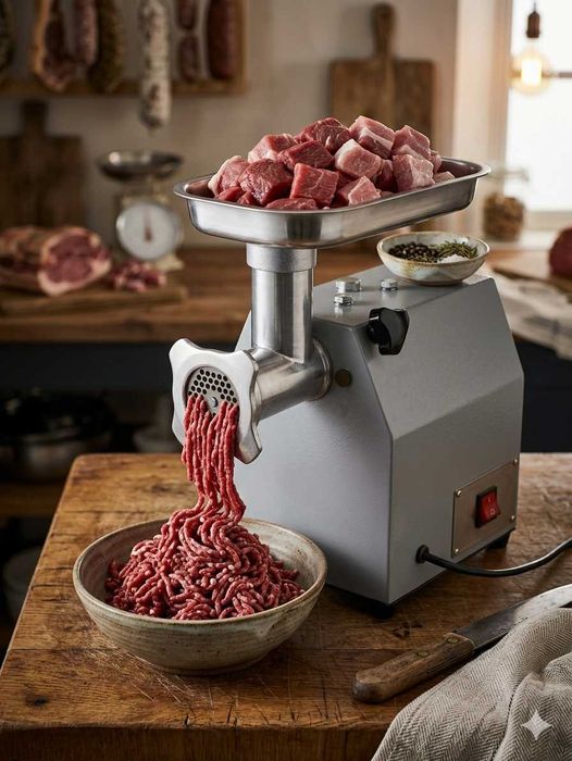 Masina de tocat carne 750W profesionala inox puternica