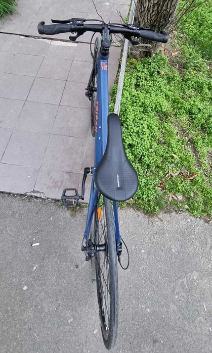 Bicicleta sosea Triban RC120 albastru XS