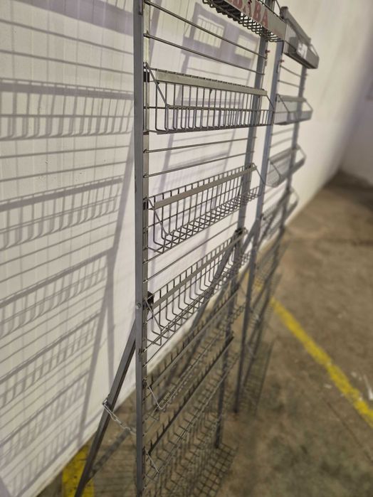 Метални стелажи за малки продукти