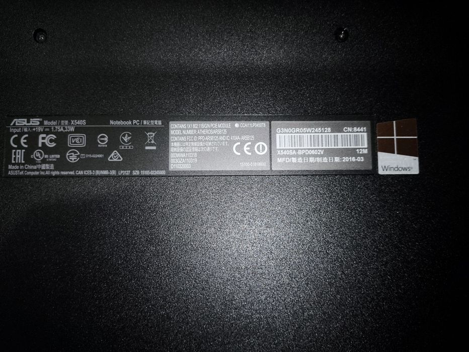 Ноутбук ASUS продам в ОТЛИЧНОМ состоянии