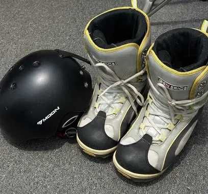 Шлем, Ботинки (Сноубордическое снаряжение)
