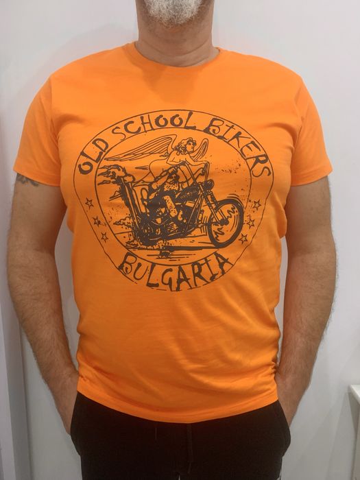 Тениски Old School Bikers / Live to Ride, Ride to Live - НОВИ!!!