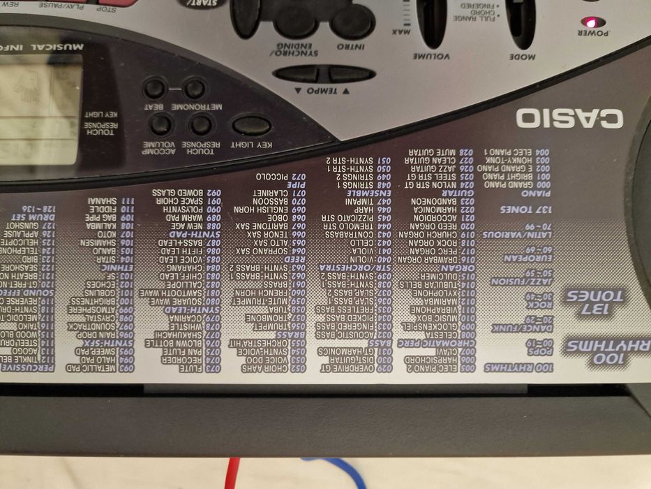 Синтезатор Casio LK-50 – Светещи клавиши с ДИНАМИКА и МИДИ (MIDI)
