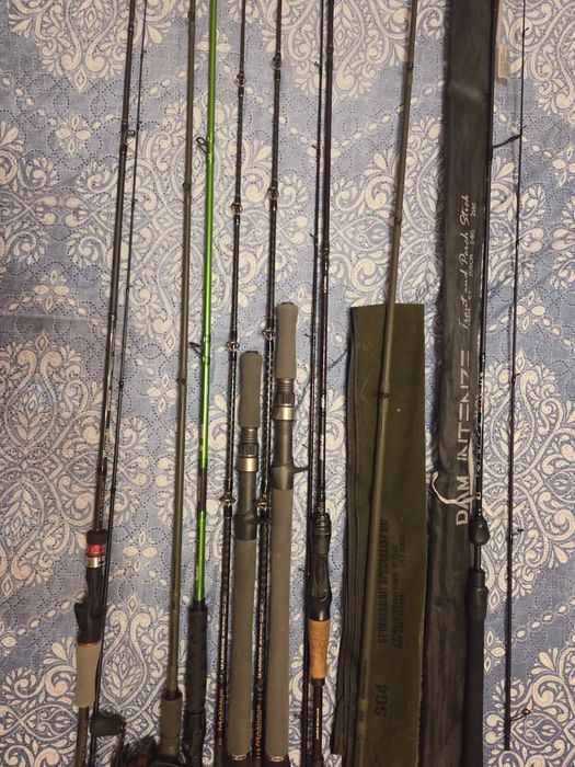 Shimano scorpion, DAM, MADCAT, SAVGE GEAR, MAXIMUS GLADIATOR, Golden Catch Inquisitor,