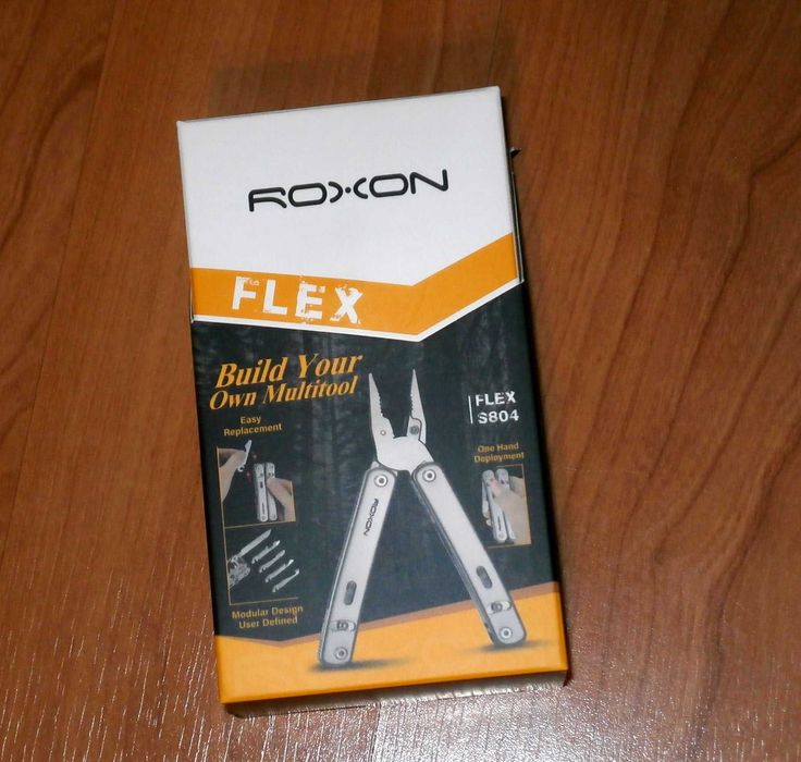 Multitool EDC Roxon S804G Flex - Patent multifunctional modular