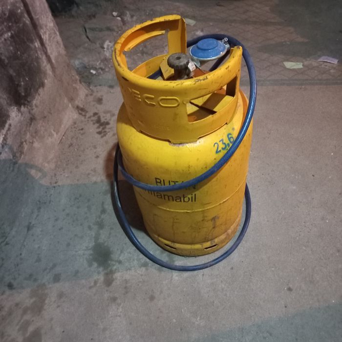 Butelie aragaz galbena