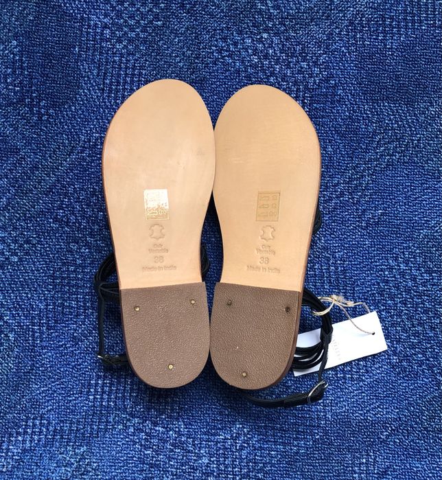 Les Bagatelles Montbretia Sandals дамски сандали от естествена кожа 38