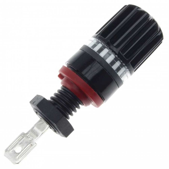Terminale boxe conectori banana argint WBT-0708Ag - 4 bucati