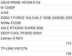 Компьютер, игровые