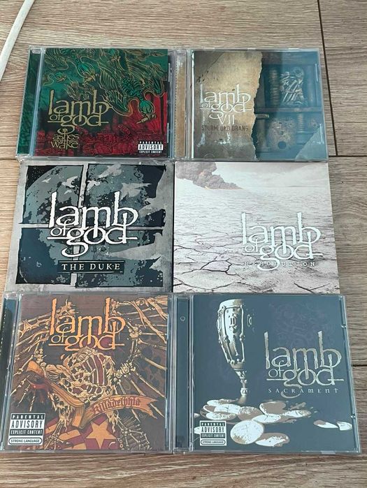 Colectie 6 cd-uri Lamb of God