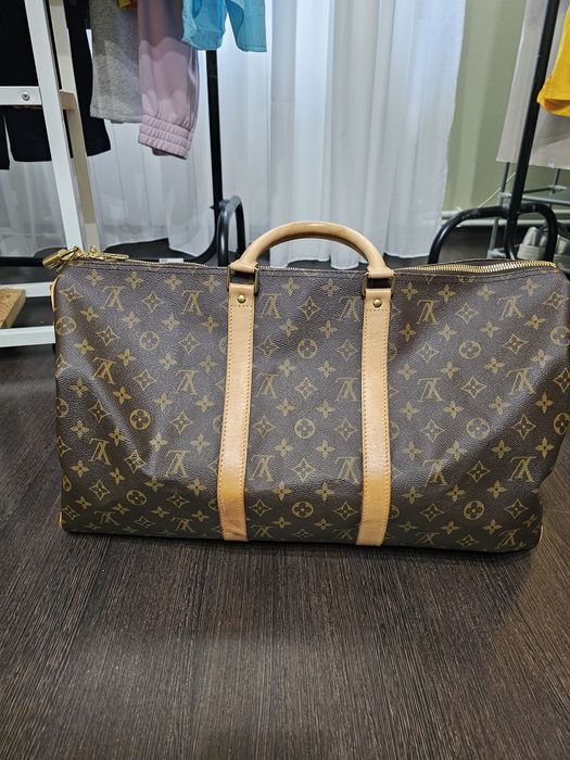 Geantă de voiaj Louis Vuitton Keepall bandouliere 50