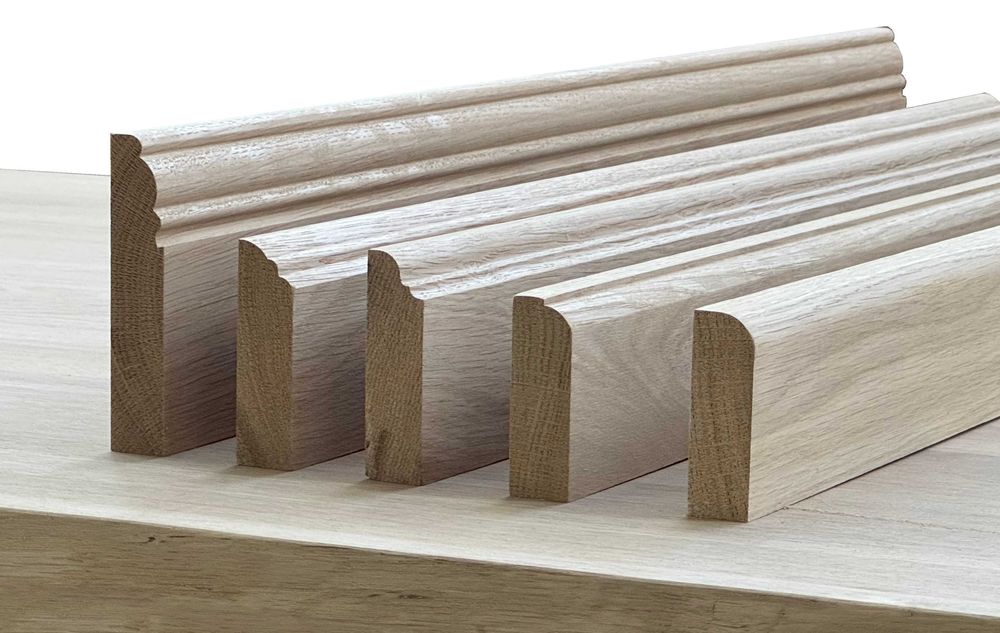 Масивни дъбови стъпала, чела, площадки, первази, парапети, балюстри