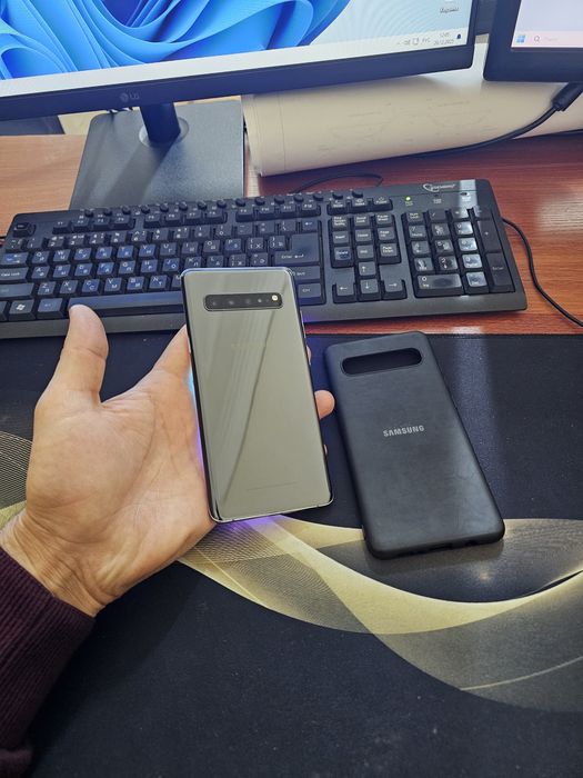 Samsung S 10 5G 8/256gb[2023) ideal iwlawi zur aybi yuq tozza tele