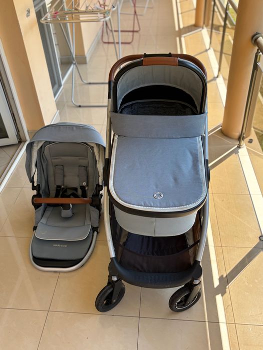Maxi-Cosi количка - кошче Oria и система Addora 2