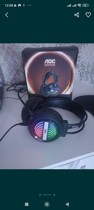 Игровые наушники с микрофоном