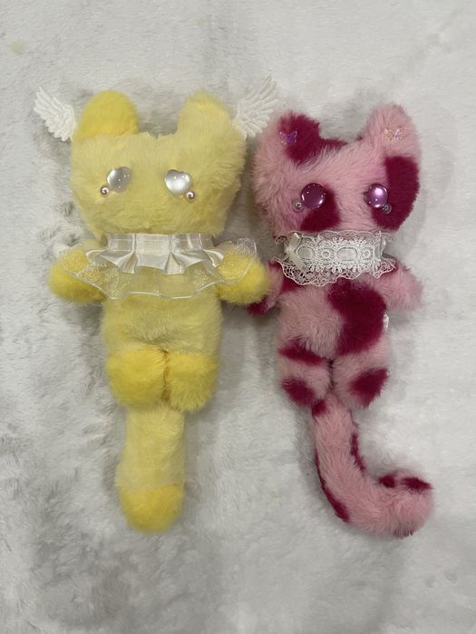 Котики-брелки ручной работы