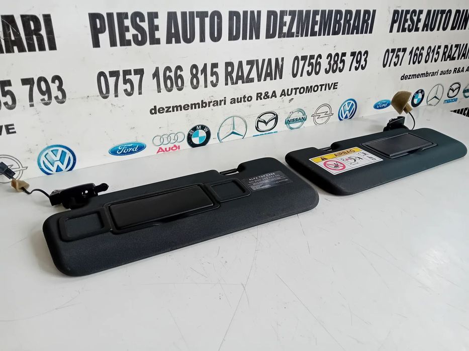 Parasolare Parasolar Stanga Dreapta Alfa Romeo Stelvio Quadrifoglio Negre An 2017-2022