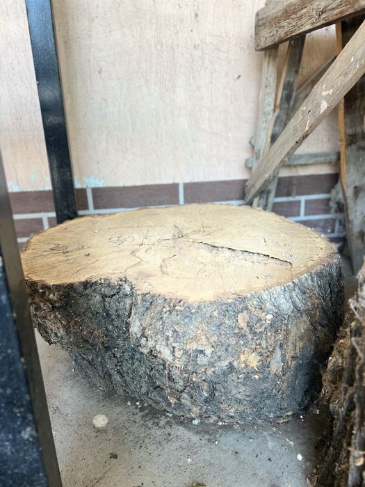 Два пенька для рубки мяса