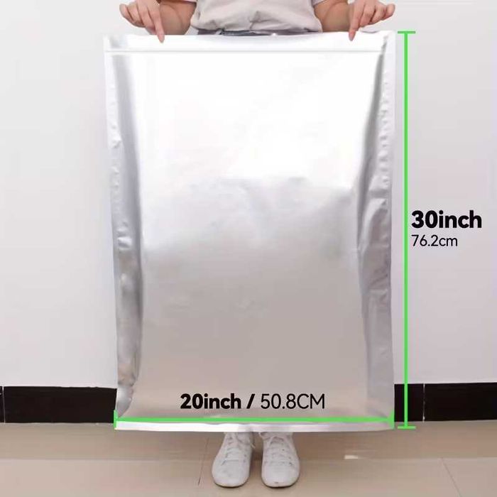 5бр. Пликове MYLAR за Дългосрочно Съхранение на Храна (51x76см)