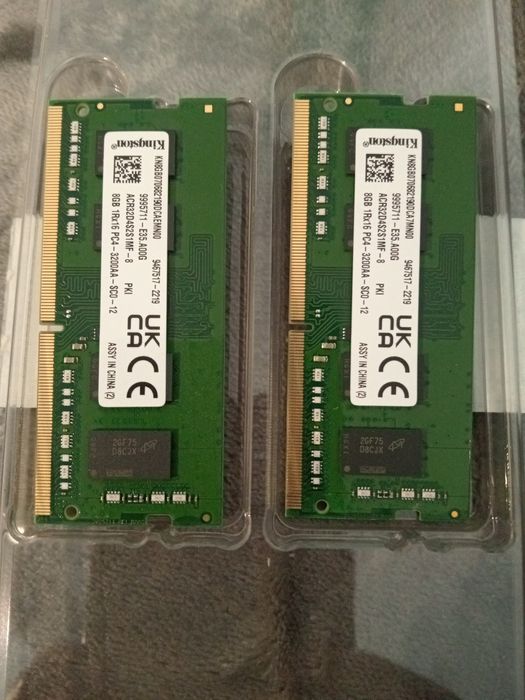 Memorie RAM laptop Kingston 16GB (2×8GB) DDR4 3200MHz – NOUĂ