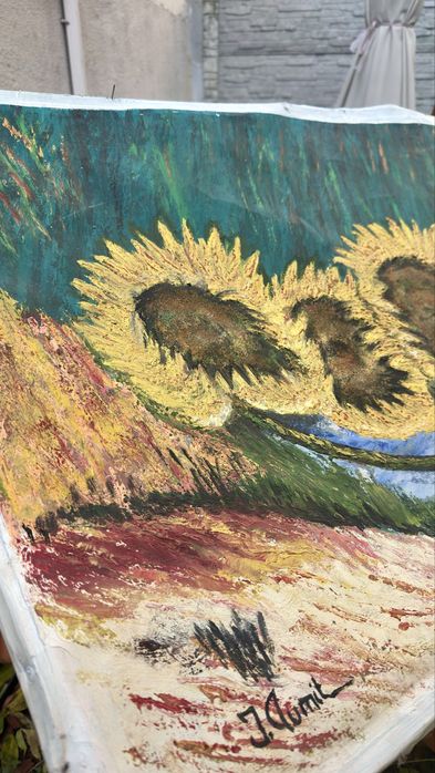 Vând tablouri originale pe pânză. Picturi autentice, rame din lemn