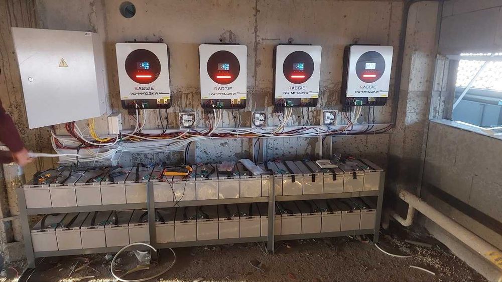 установка солнычных панелей