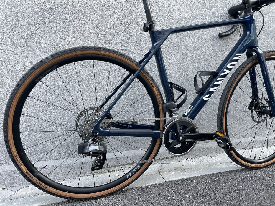 Bicicleta, gravel,Canyon Endurace CF 7 M, sram Rival Axs