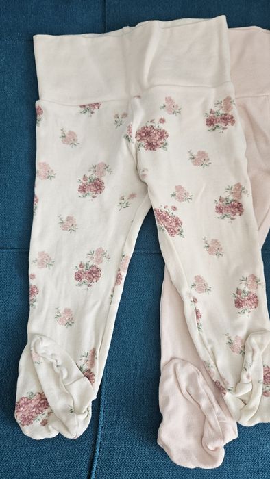 Set 2 perechi pantaloni cu botoșei Smyk mărimea 74