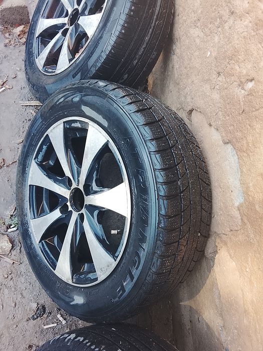 Титанки диски с шинами R  14 ,4 на 100