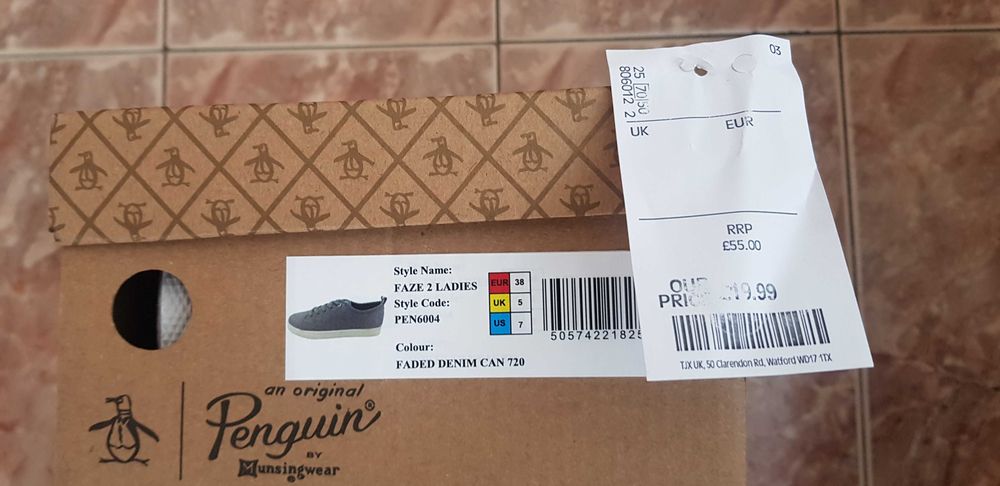 Маратонки Penguin №38