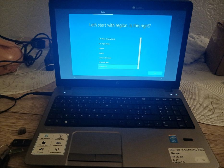 Laptop Hp i5 pachet complet