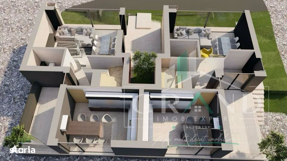 Duplex Premium 4 Camere | S+P+E+ER | 160 mp Utili+Terase | Semicentral