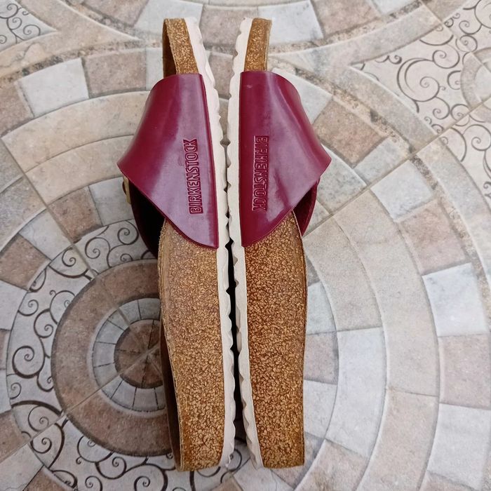 Birkenstock Madrid 39 burgundy lacuit