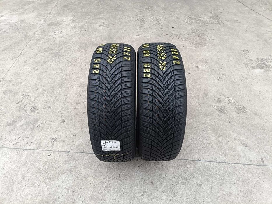 Doua anvelope iarna 225 60 18 semperit speed grip 5 cu 7,5 mm 2722