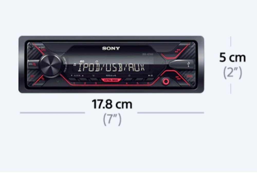 Авто радио SONY DSX-A210UI USB