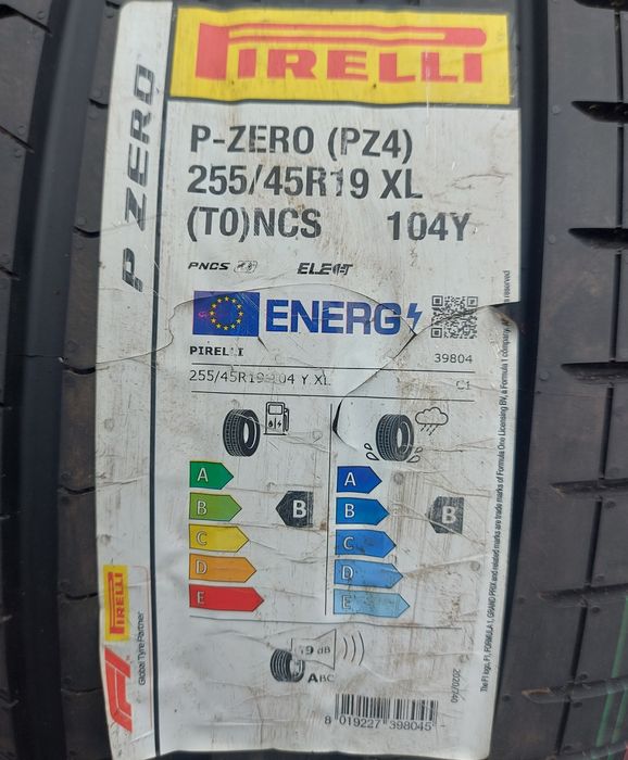 255/45 R19 104Y XL Pirelli P Zero TO ELECT PNCSvară
