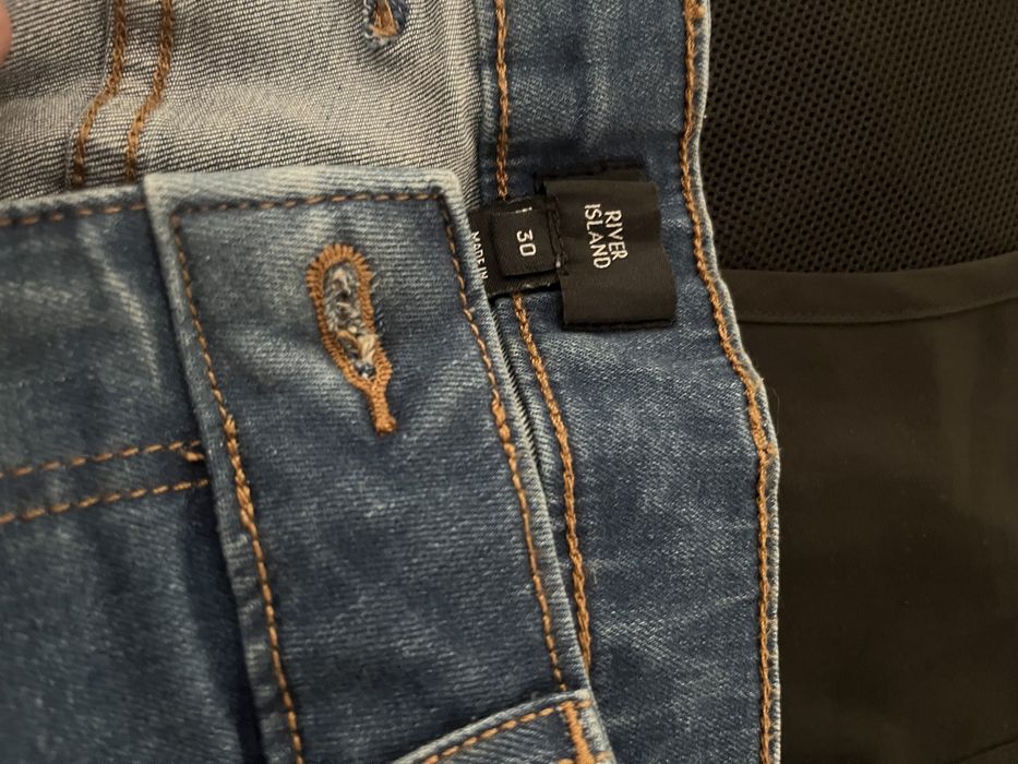 Нови дънкови панталонки River Island, S-М размер