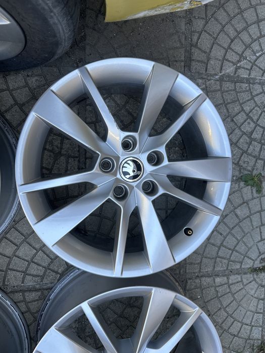 4бр.оригинални джанти Skoda 17” 5x112