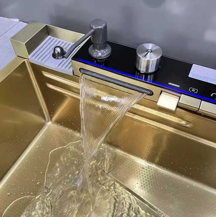 REDUCERE Chiuveta SMART Gold auriu 75x45 cal Premium-Transport Gratuit