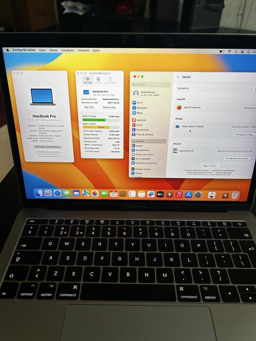 macbook pro 13 2017 second hand si noi de vanzare • Anunturi • OLX.ro