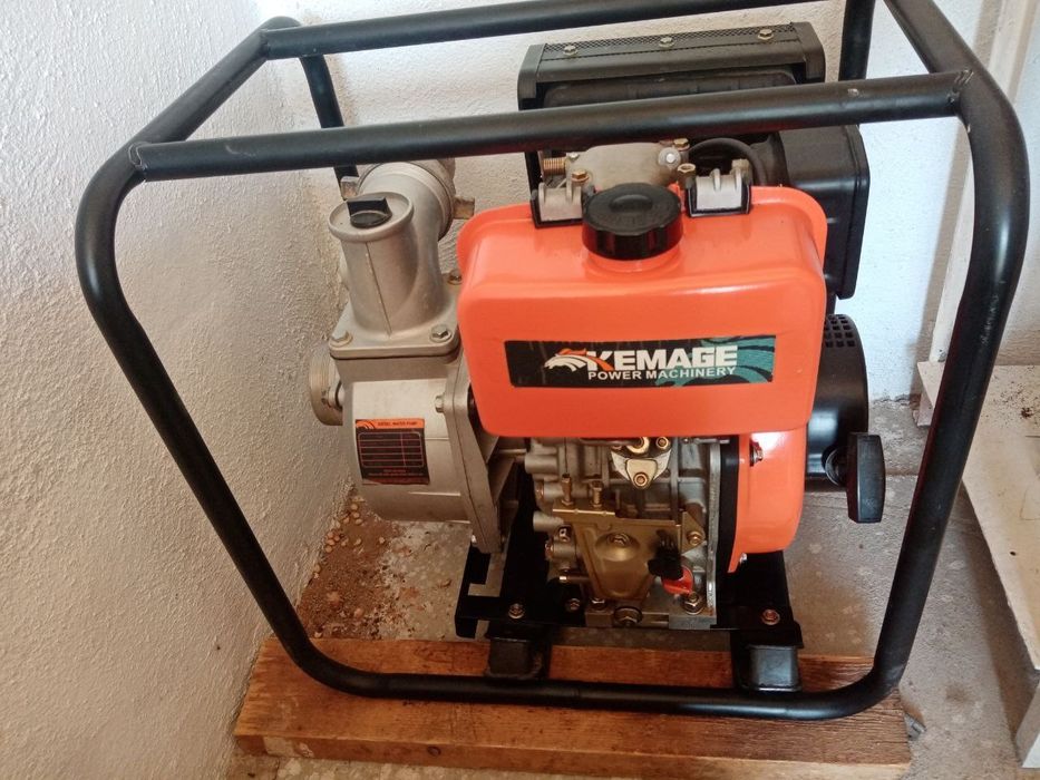 Дизелъ сув насос диаметри 76 лик диярли янги гарантия 100%