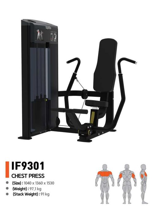 Преса за Гърди – Chest Press IF9301 / Фитнес Оборудване