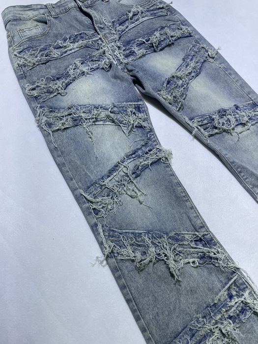 blugi rupti vintage/y2k (pantaloni skinny,flared,distressed)