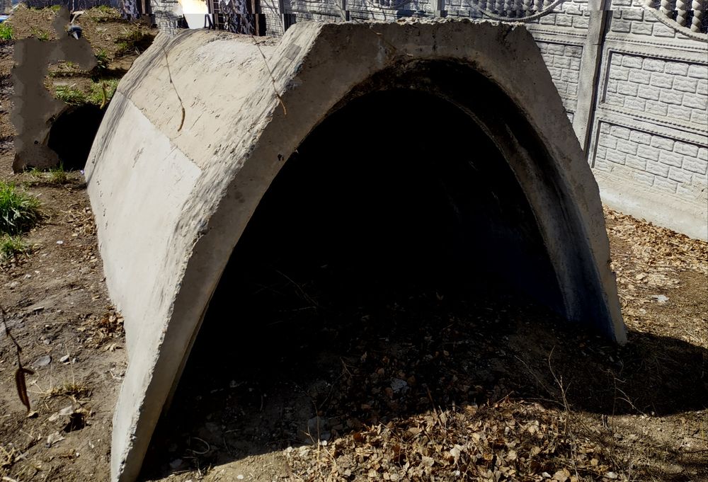 Железобетонный лоток 4м