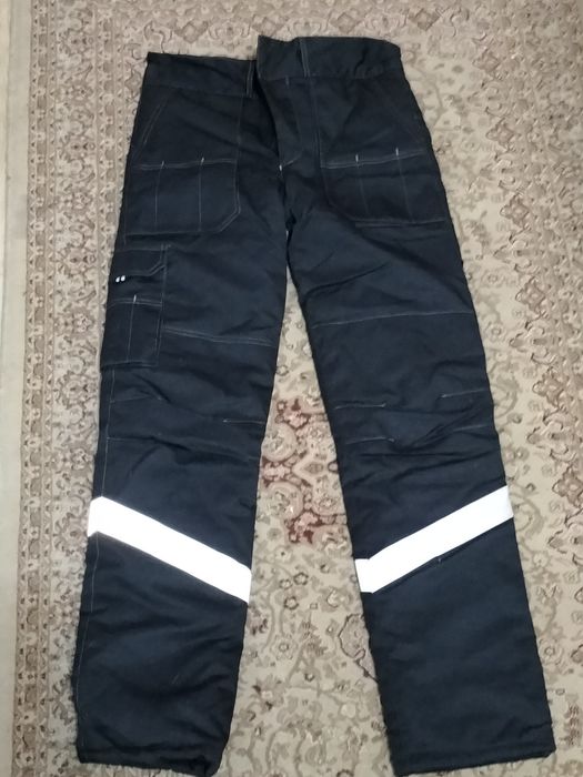 Зимние ватные штаны
