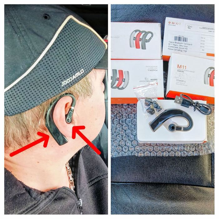 Блутут Бизнес слушалка/хендсфри/ 5 модела