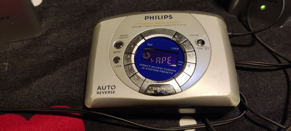 Walkman Philips casete