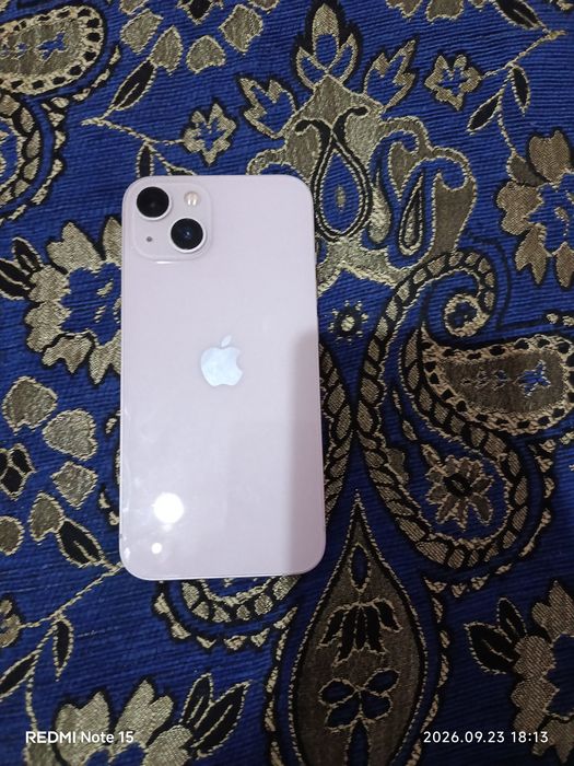 Apple iPhone 13, оригинал, заменена батарея