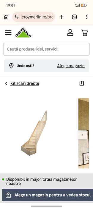 Vând scara lemn vând